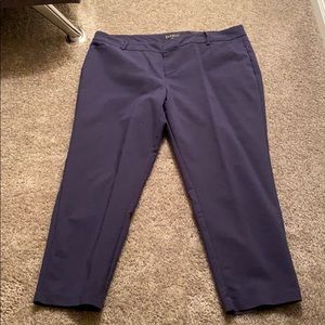 Eloquii navy blue dress pants